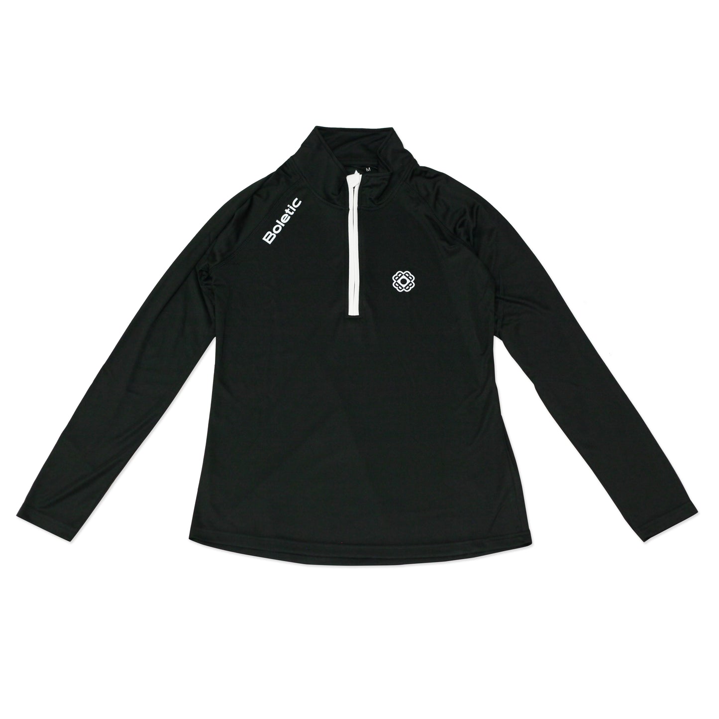 Woman Zukon Aerolite Quarter Zip- Black