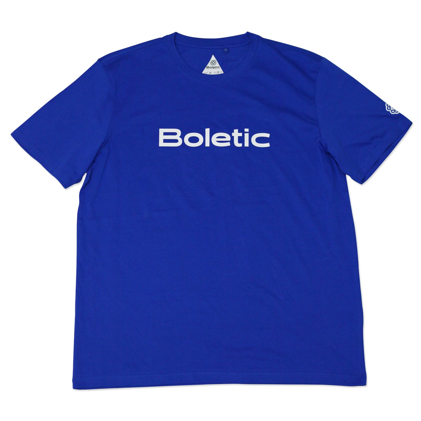 Men's Solo Cotton T Shirt- Sapphire Blue