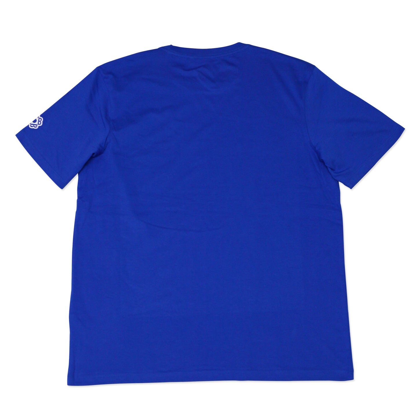 Men's Solo Cotton T Shirt- Sapphire Blue