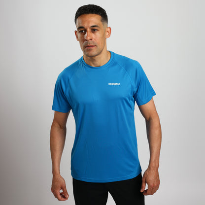 Men's Carvan Active Performance T-Shirt- Blue