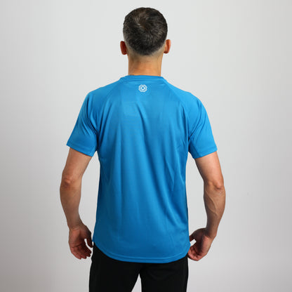 Men's Carvan Active Performance T-Shirt- Blue