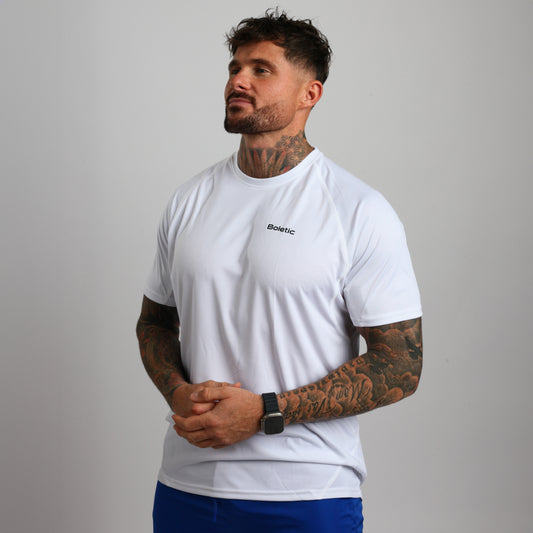 Men's Carvan Active Performance T-Shirt- White