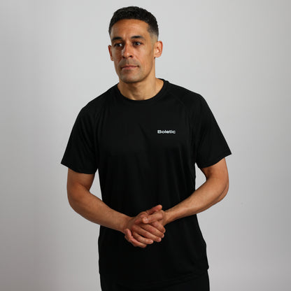 Men's Carvan Active Performance T-Shirt- Black