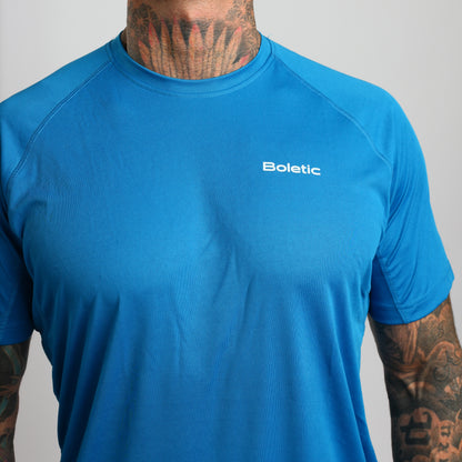 Men's Carvan Active Performance T-Shirt- Blue