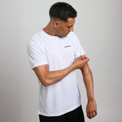 Men's Carvan Active Performance T-Shirt- White