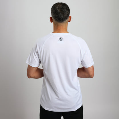 Men's Carvan Active Performance T-Shirt- White