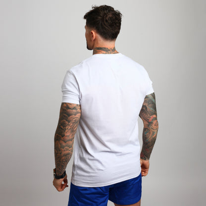 Men's Archer Cotton Sport T-Shirt- White