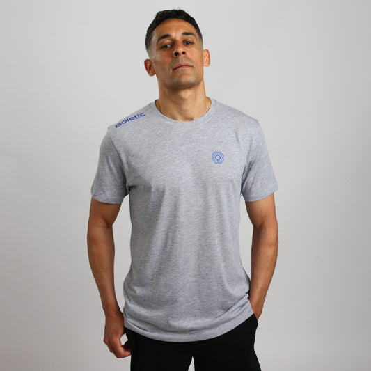 Men's Archer Cotton Sport T-Shirt- Grey