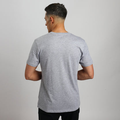 Men's Archer Cotton Sport T-Shirt- Grey