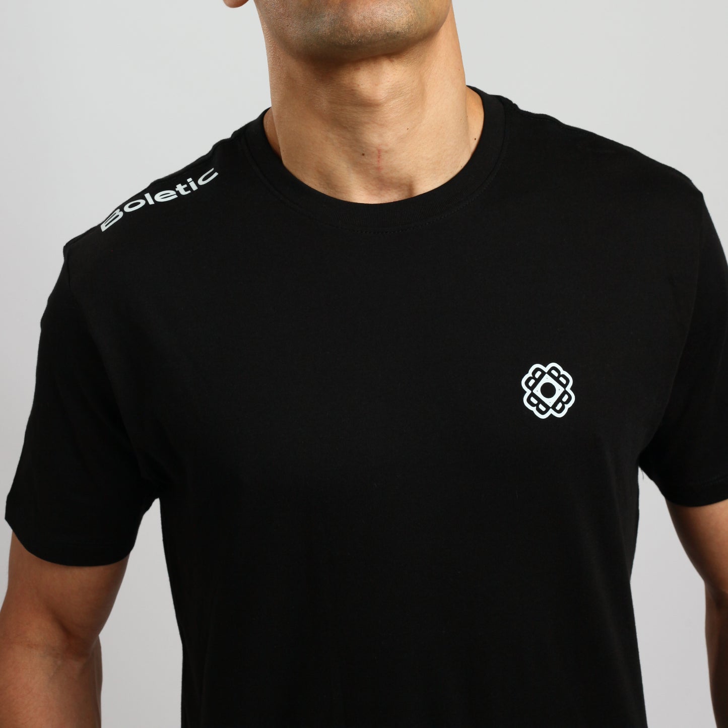 Men's Archer Cotton Sport T-Shirt- Black