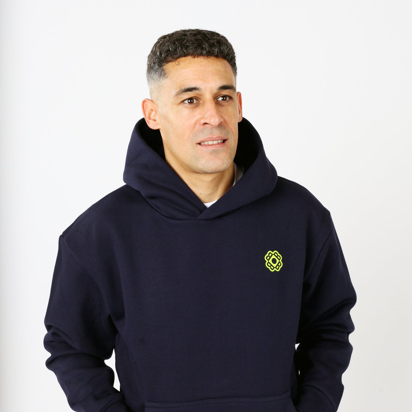 Men's Heath Hoodies- Navy