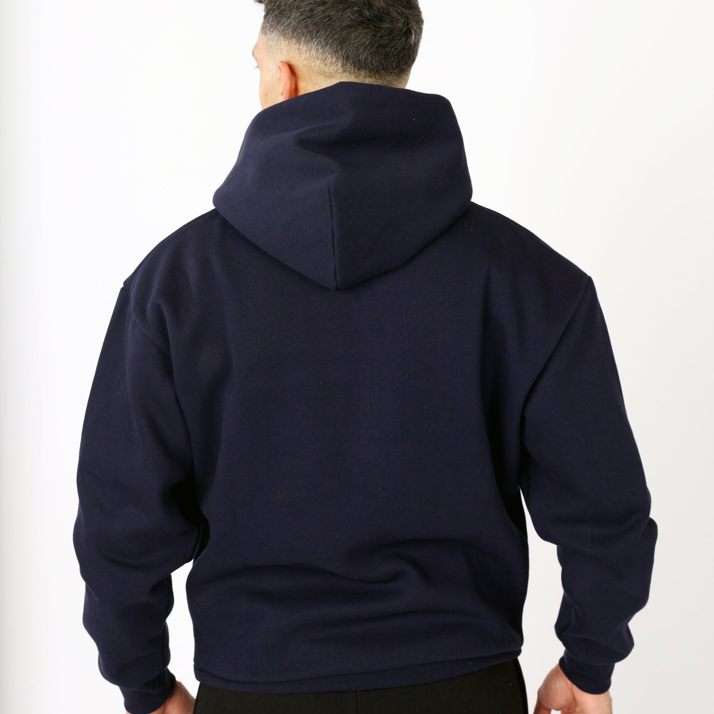 Men's Heath Hoodies- Navy