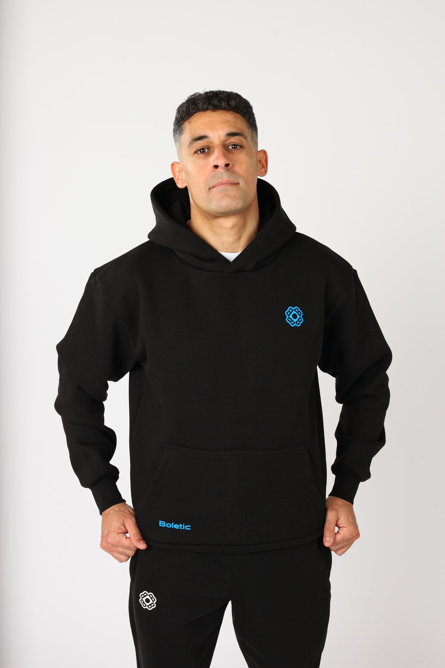 Men's Heath Hoodies- Black