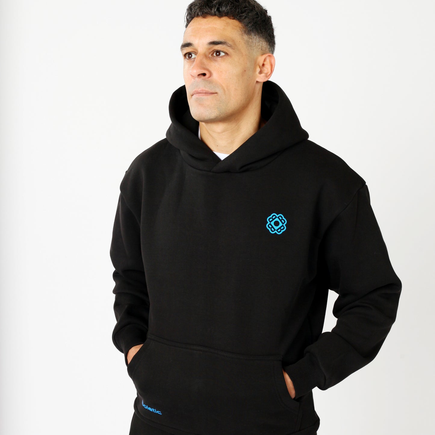 Men's Heath Hoodies- Black