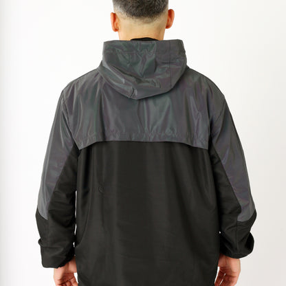 Men's FEAR Reflective Windbreaker- Black