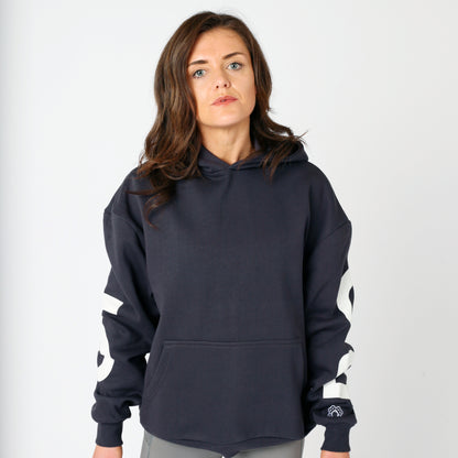 Woman's Adored Hoodie- Charcoal