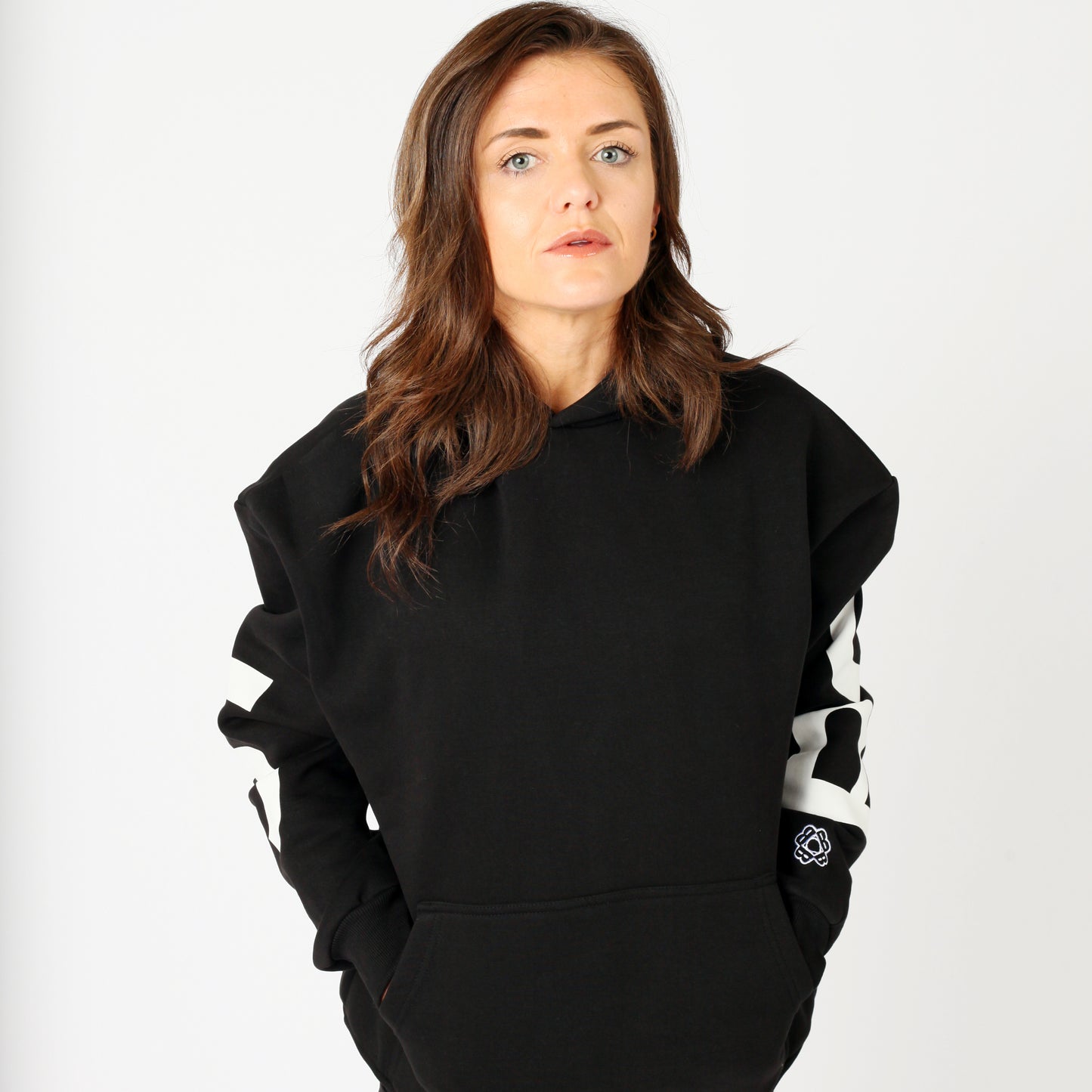 Woman's Adored Hoodie- Black