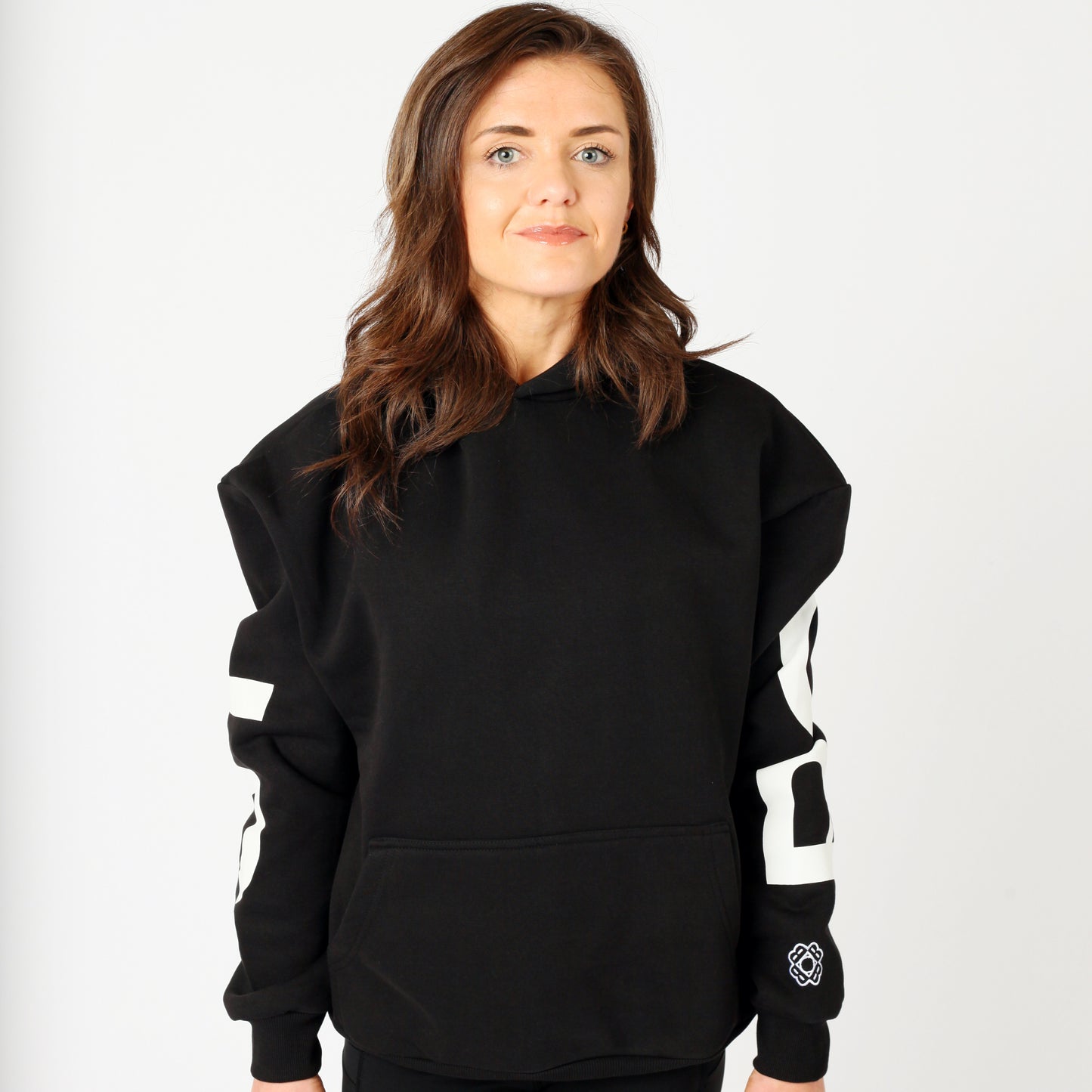 Woman's Adored Hoodie- Black