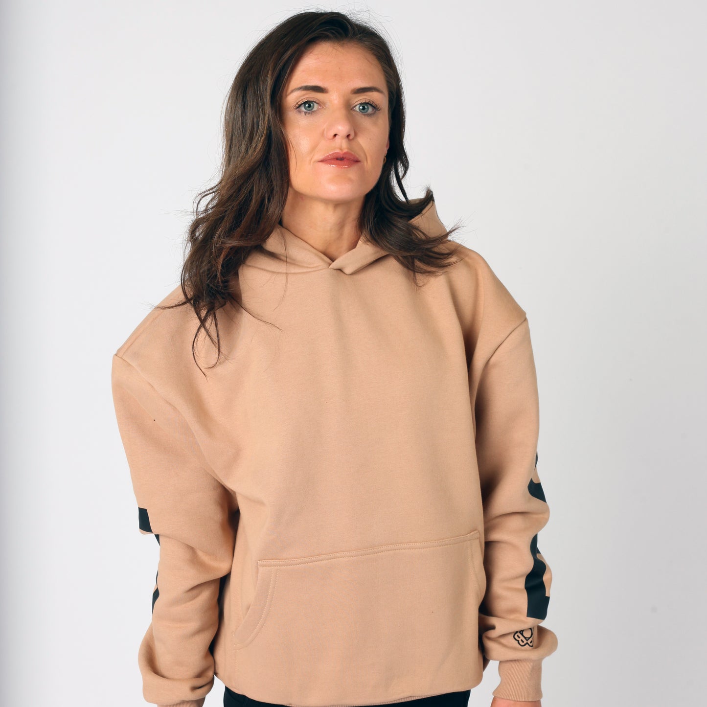 Woman's Adored Hoodie- Caramel