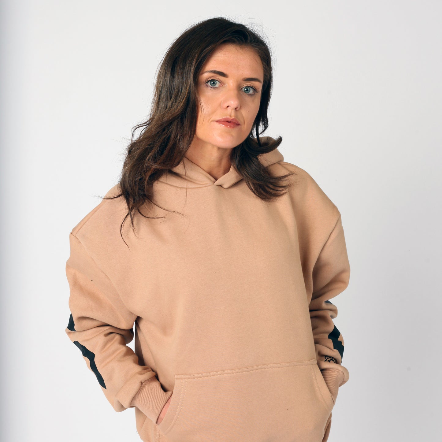 Woman's Adored Hoodie- Caramel